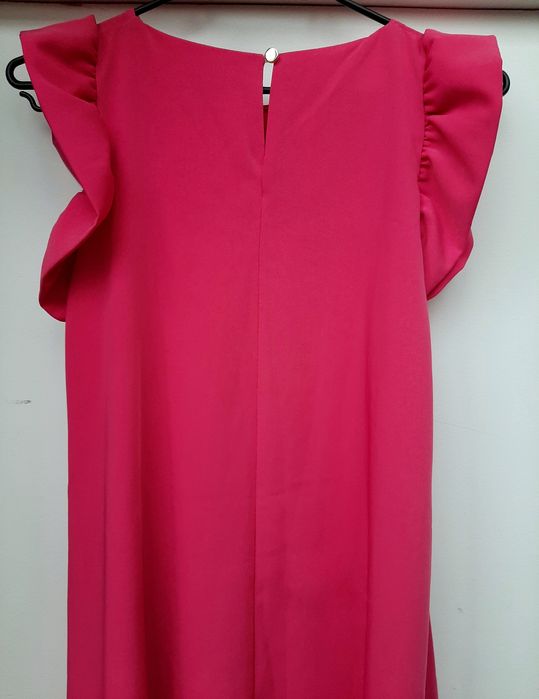 Розова ежедневна рокля