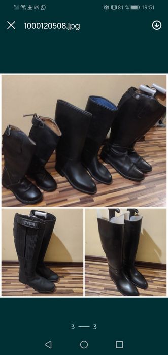 Cizme echitație mărimea 25/26/27 -33/ 34/35/36-38/39 /40 /41