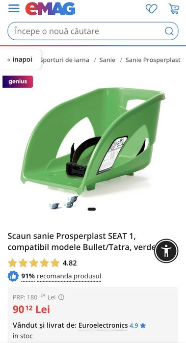 Suport de sanie copii