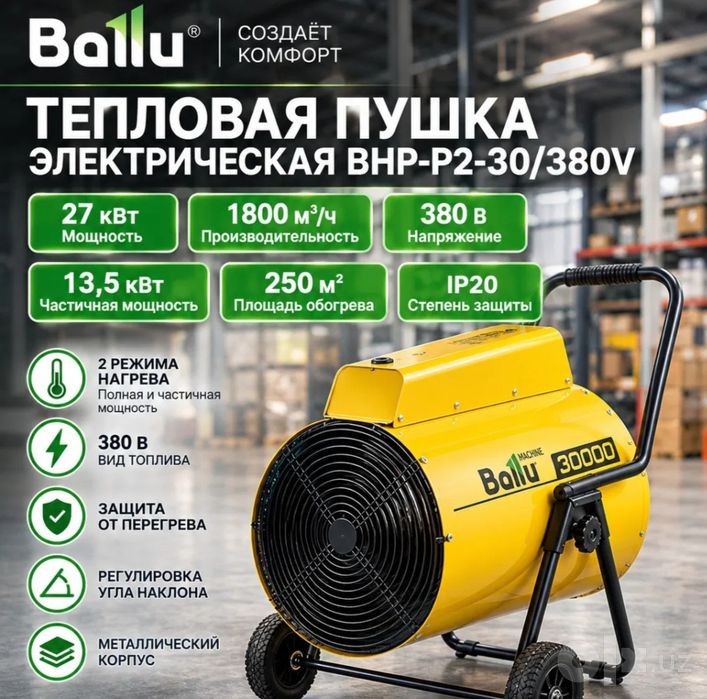 Тепловые пушки Ballu Россия