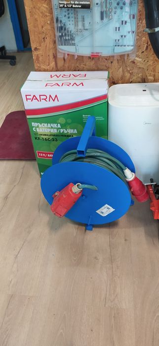 Трифазна макара 5/4квадрата кабел със евро букса