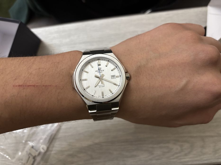 Casio edifice EFB-108D-7AV мужские кварцевые часы