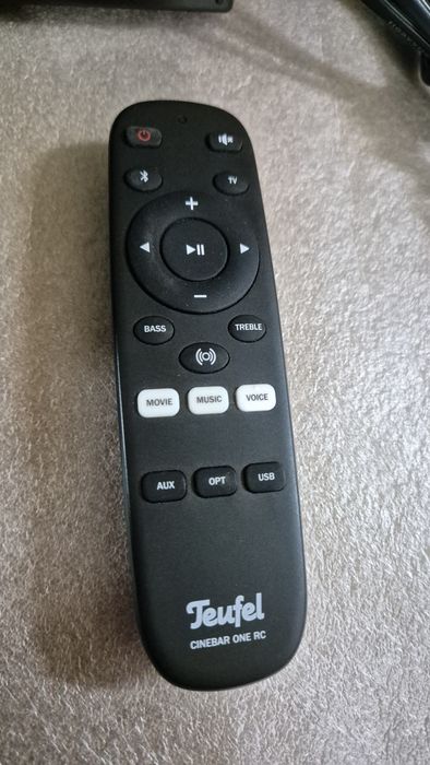 "Teufel" Cinebar one soundbar +T6 Subwoofer MK2 20
