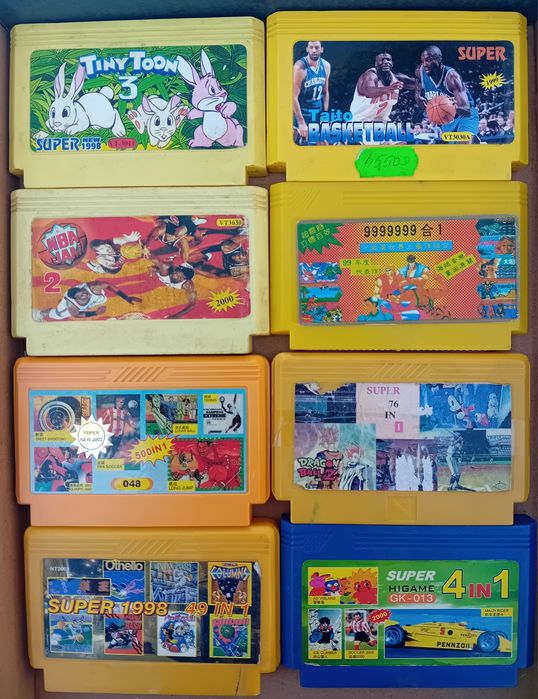 Casete joc vechi Terminator Famicom Sega Nintendo