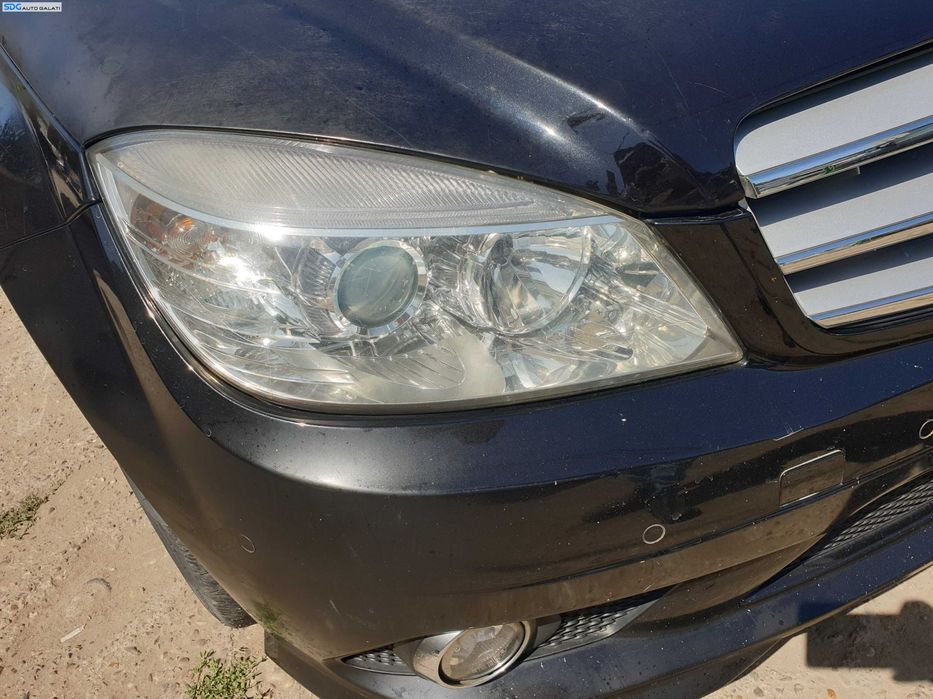 Far Dreapta Halogen cu Lupa FARA Xenon Mercedes Clasa C Class W204 NFL Non Facelift 2007 - 2011 [K6217]