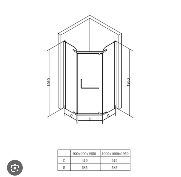 Стекло для душа. Ограждение для душа