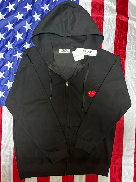 зип-худи comme des garcons