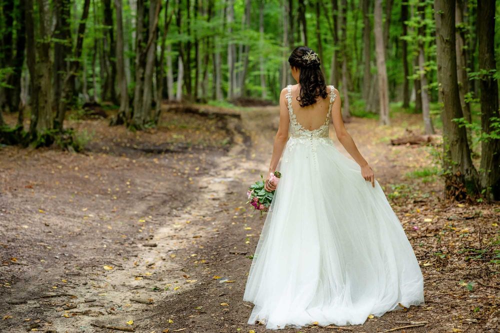 Rochie de Mireasa Miley Pronovias, marimea 36.