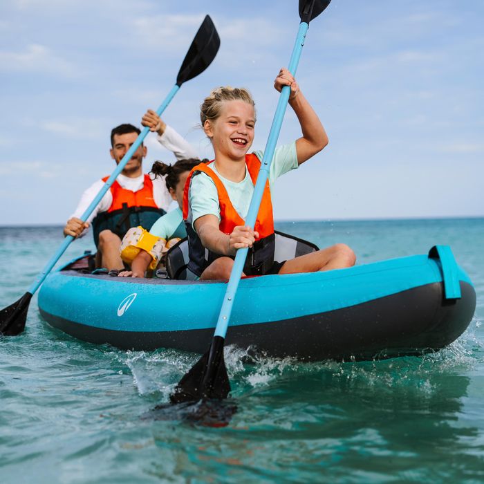 Caiac-canoe gonflabil 2/3 locuri Tribord - produs resigilat Decathlon