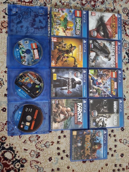 Диски для playstation4