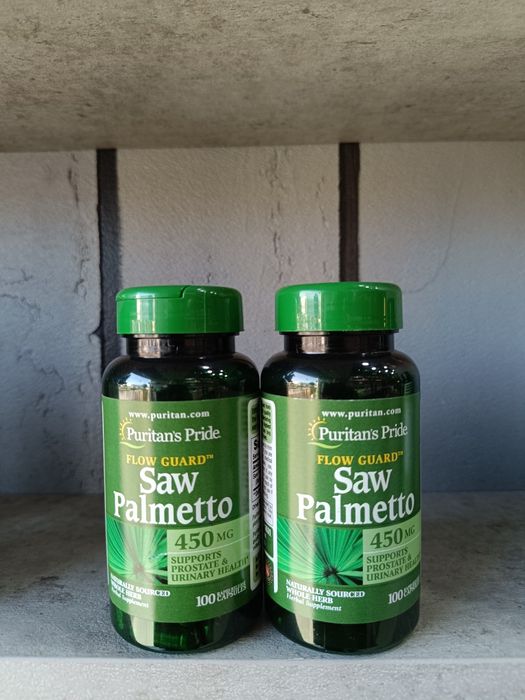Puritan's pride saw palmetto 450 mg 100 capsules