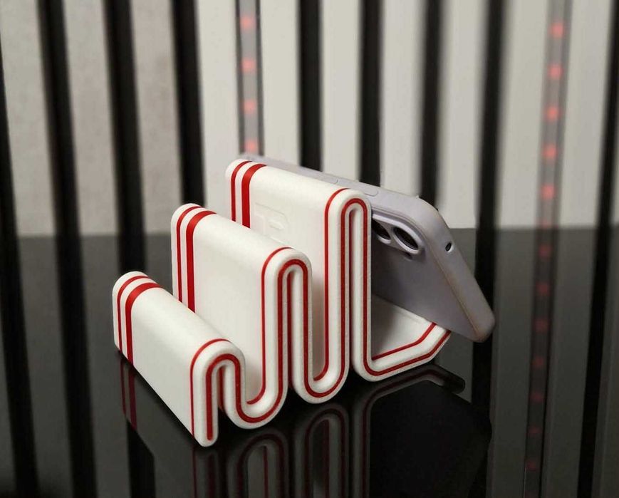 Suport telefon premium / stand telefon birou / design modern 3D