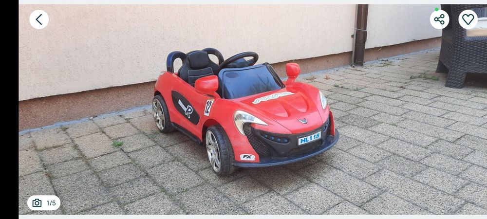 Masinuta electrica model sport pentru copil 3-7 ani