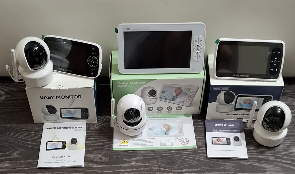 Baby monitor camera audio-video wireless