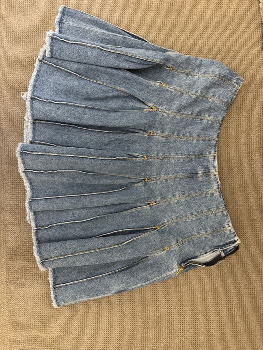 Разкроена дънкова пола Liu Jo