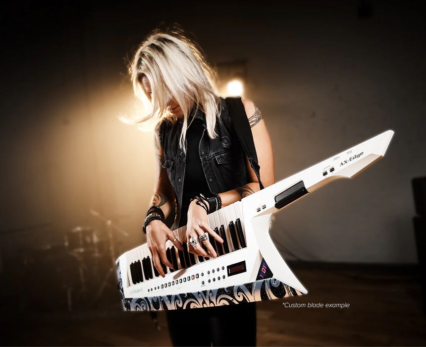 Keytar Roland Ax Edge + stativ