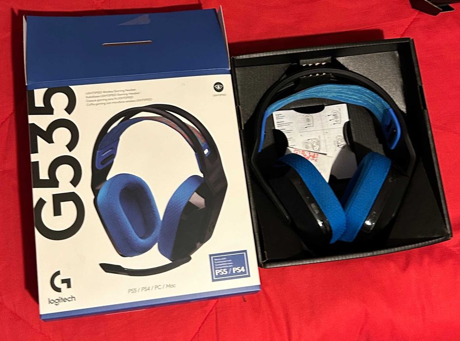 Безжични геймърски слушалки Logitech G535