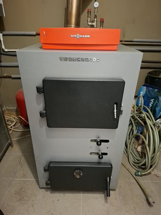 Centrala lemne Viessman Vitoligno 25kw - kit complet