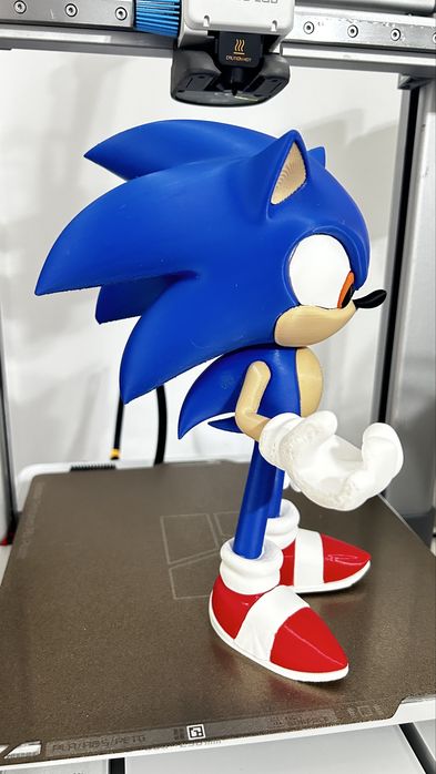 Figurina Sonic 24 cm printata 3D. Printare 3D