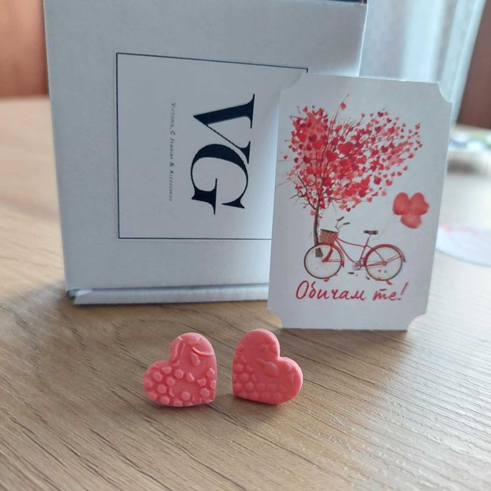 Обеци от полимерна глина