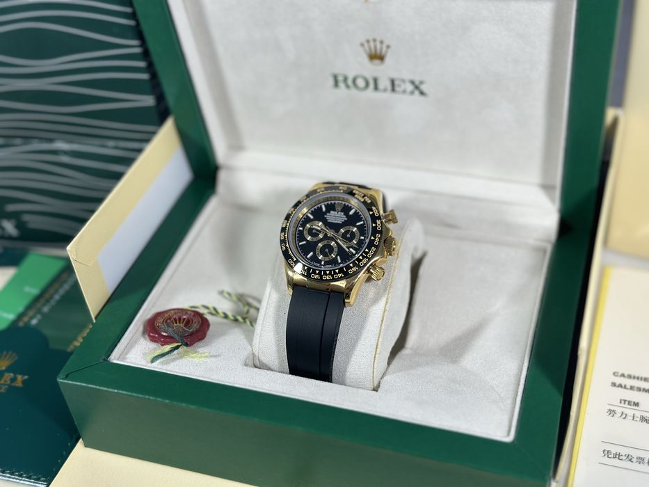 Rolex Daytona Cosmograph Gold And Black 40 mm
