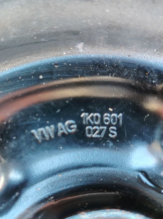 Roata rezerva WV GOLF 6,7,8 . Passat, Skoda, Audi,Seat