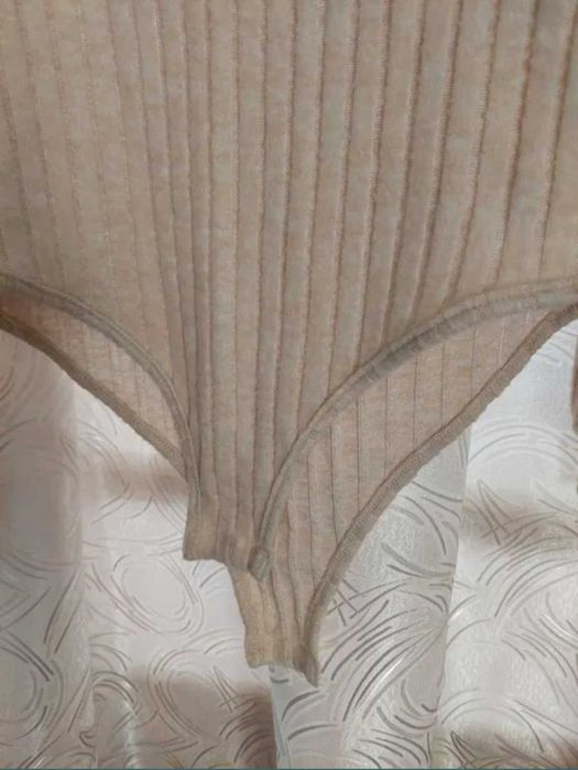 Body maneci bufante tricot casual XS/S