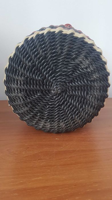 Sticla Palinca/Vi Vintage 6l cu impletitura sarma. Stare impecabila