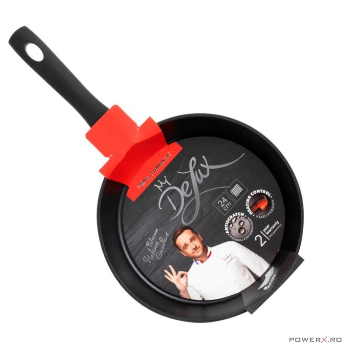 Tigaie traditionala, 24 cm, aluminiu, Florina Delux