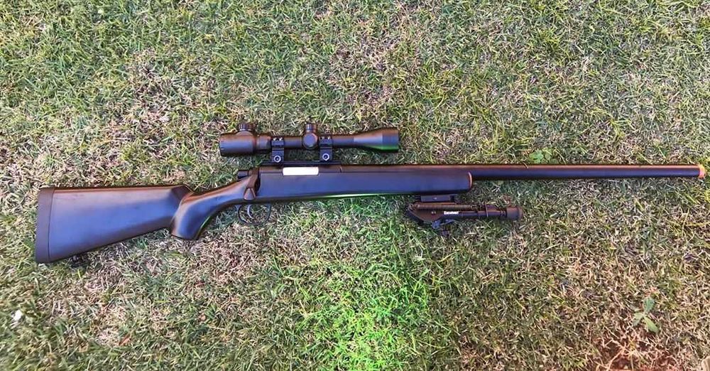 Pusca Luneta Airsoft/Pasari/Daunatori Luneta si Bile incluse in pret