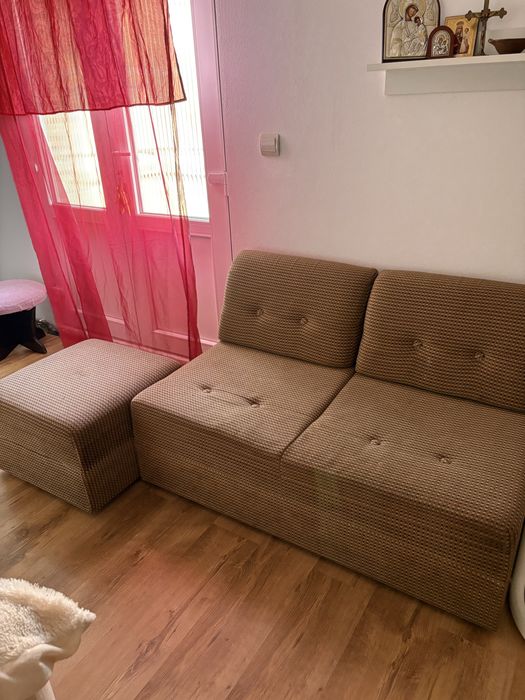 canapea cu taburete