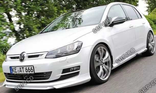 Prelungire spoiler tuning sport bara fata VW Golf 7 Mk7 ABT 2012-2016 ver2