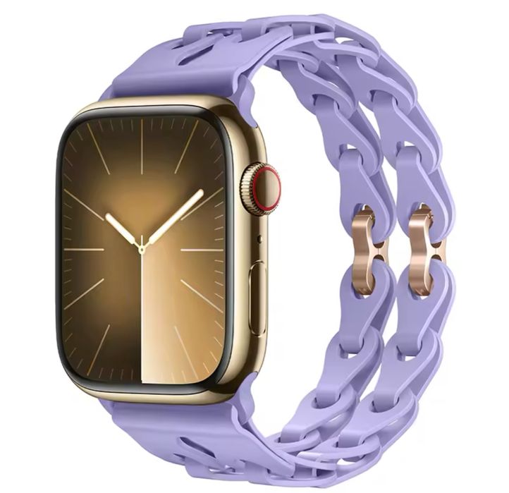 Curea Bratara Silicon Double Ceas Apple Iphone Husa Folie