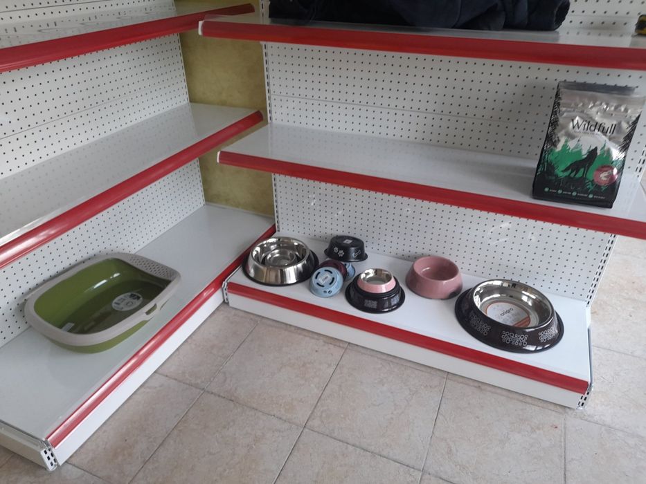 Стелаж за магазин супермаркет търговско оборудване