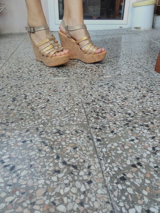 Кожени сандали Korks 39 номер