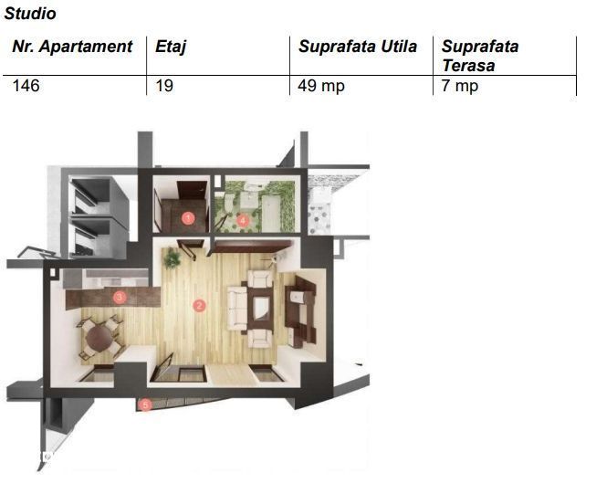 0% Comision | Studio Premium | West City Tower Cluj