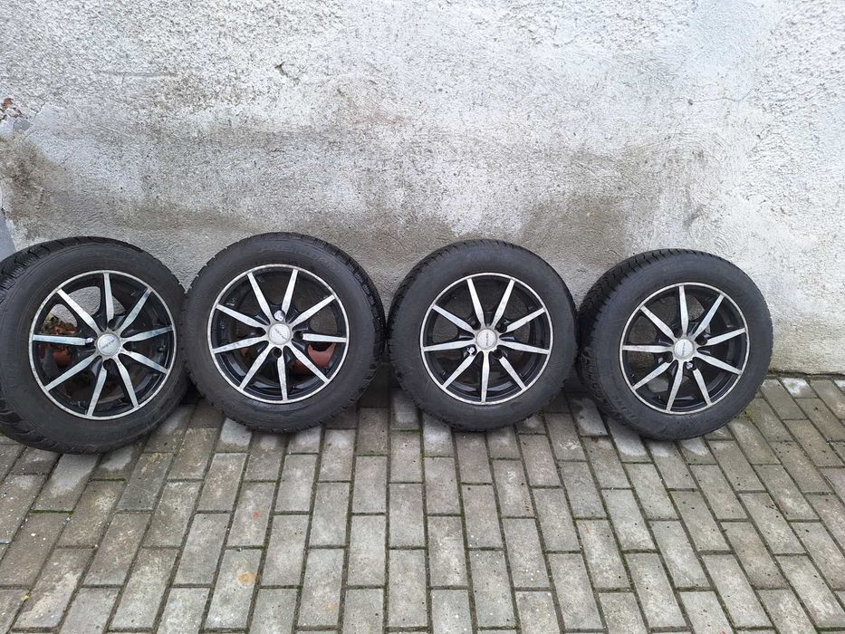 Anvelope iarna si jante aluminiu R 14 Ford, Renault, Citroen, Peugeot