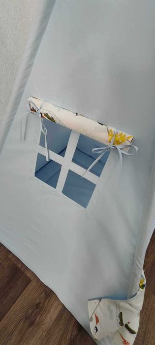 Детска индианска палатка (типи) с динозаври