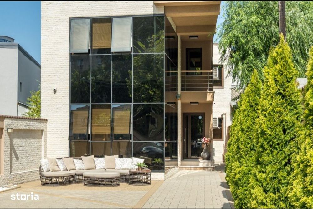 Vilă design spectaculos, 120mp, 8 parcări, pentru locuință,home office