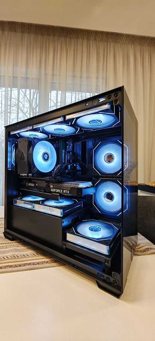 Мощнo Геймърско РС Intel I5 13500 14/20 Core/32Gb D5/1TB SSD/MSI 3070/Гаранция