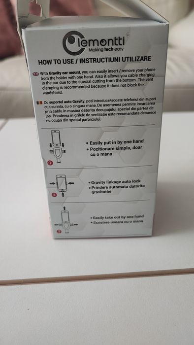 Suport auto telefon Nou