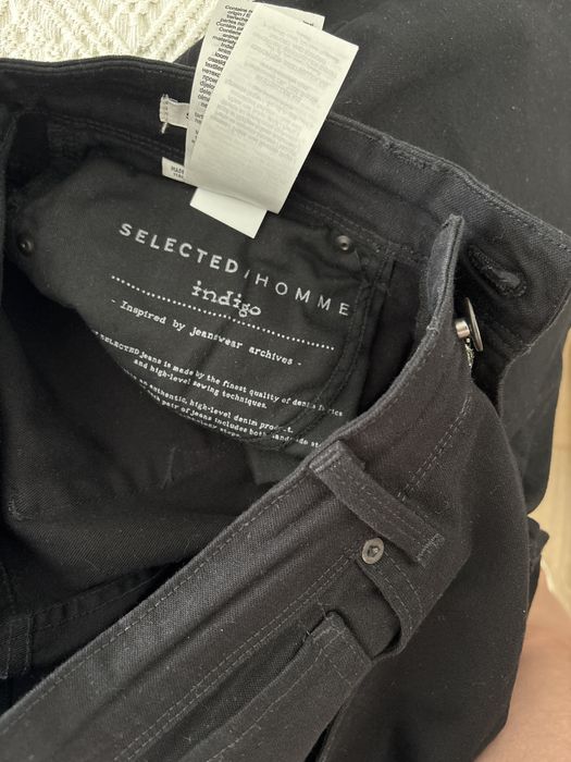 Blugi negri barbatesti SELECTED HOMME