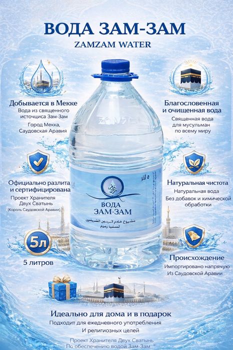 Zam zam suv, muqaddas suv