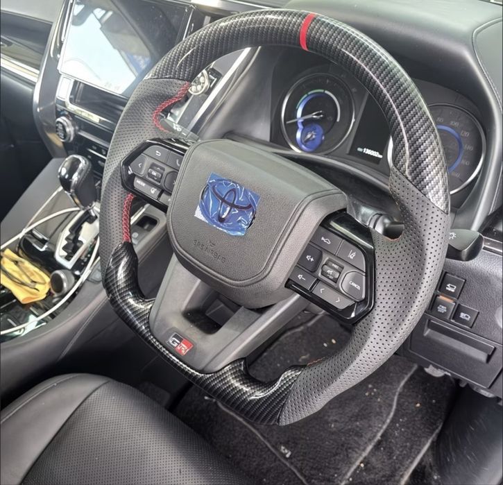 Руль на Toyota prado