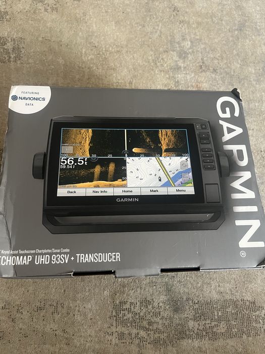 Новый Эхолот garmin echomap UHD 93SV +transducer