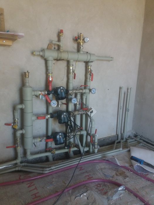 Тёплый пол улитка