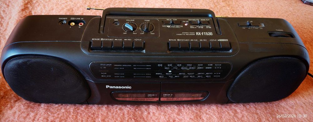 Radiocasetofon Panasonic RX-CS710 + CFD-V7