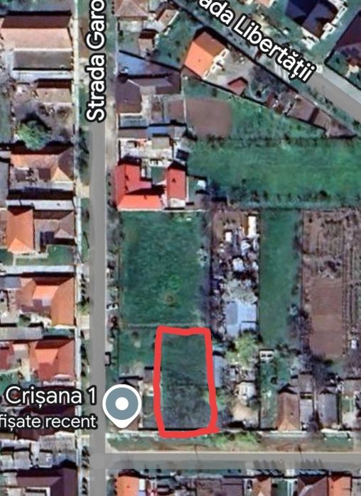 Vând loc de casă în Sântana