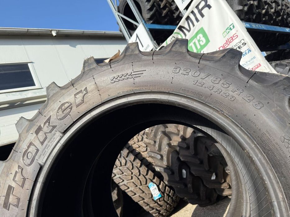 ANVELOPA 320/85 R28 12.4 R28 KLEBER TRAKER 124/121A8 TL ( DOT 2021 )  Cauciucuri tractor, Fiat, Case, Fendt, John Deere, New Holland, Massey Ferguson,