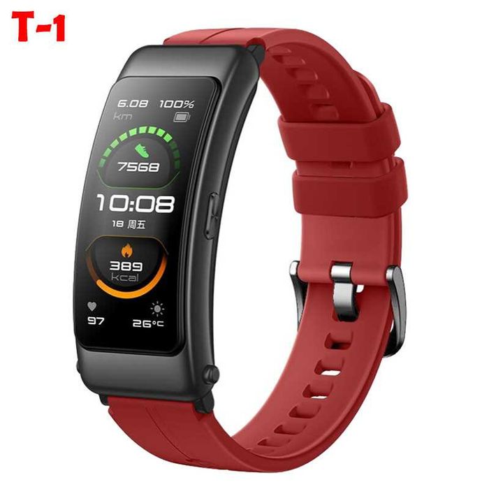 Силиконова каишка верижка FitBit Versa 2 Huawei TalkBand B6